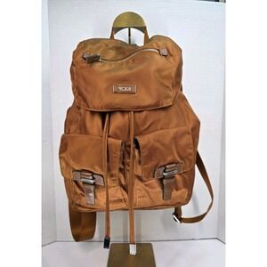 Tumi 48787 Voyageur Basel Backpack‎ in a brown nylon material